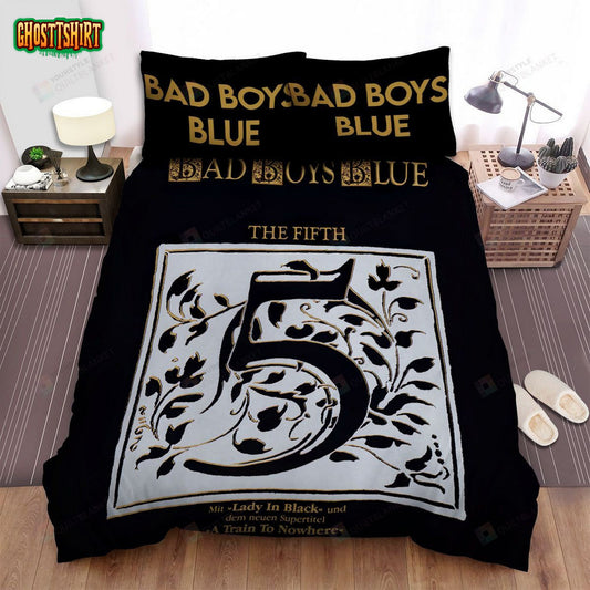 Bad Boys Blue Music The Fifth Album Cover Bed Sheets Spread Comforter Duvet Cover Bedding Set