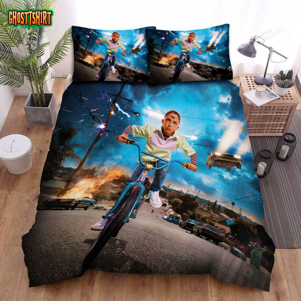 Bad Bunny Yhlqmdlg Album Cover Bed Sheets Spread Comforter Duvet Cover Bedding Set
