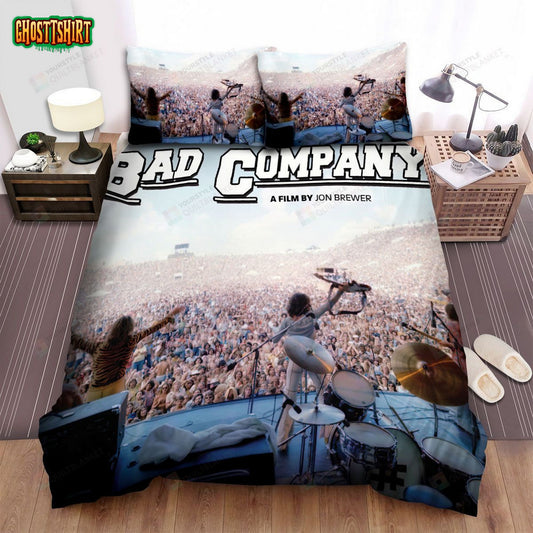 Bad Company Band A Film By Jon Brewer Bed Sheets Spread Comforter Duvet Cover Bedding Set