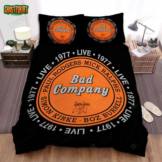 Bad Company Band Bed Sheets Spread Comforter Duvet Cover Bedding Set