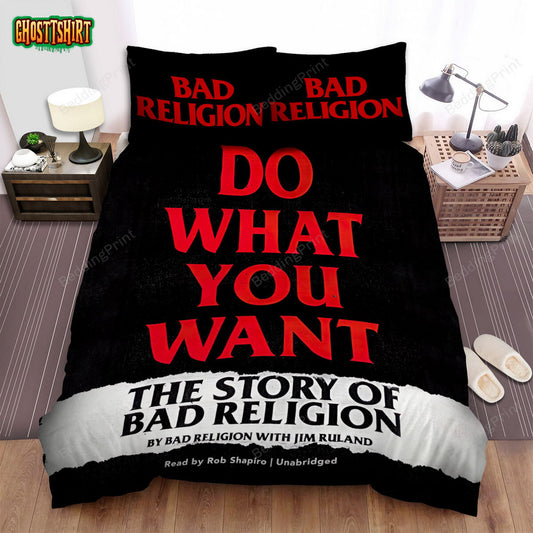 Bad Religion Band Do What You Want Album Cover Bed Sheets Duvet Cover Bedding Set