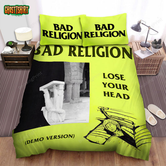 Bad Religion Band Lose Your Head Album Cover Bed Sheets Duvet Cover Bedding Set