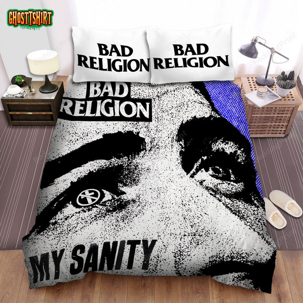 Bad Religion Band My Sanity Album Cover Bed Sheets Duvet Cover Bedding Set
