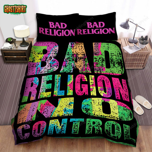 Bad Religion Band No Control Album Cover Bed Sheets Duvet Cover Bedding Set