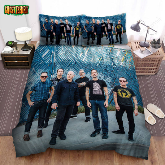 Bad Religion Band Standing Pose Bed Sheets Duvet Cover Bedding Set