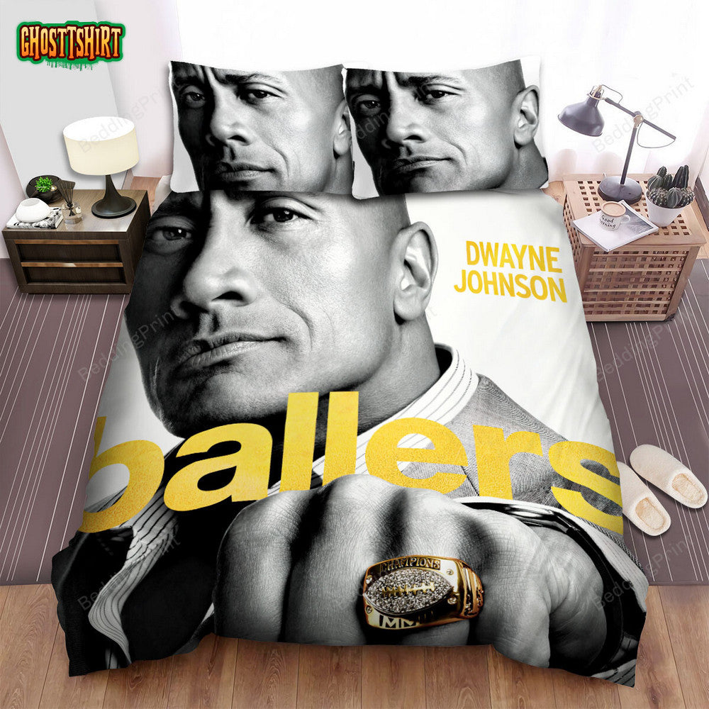 Ballers Movie Poster 3 Bed Sheets Duvet Cover Bedding Set