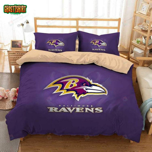 Baltimore Ravens #1 Duvet Cover Bedding Set
