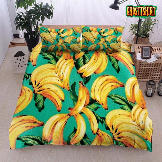 Banana Bed Sheets Duvet Cover Bedding Set