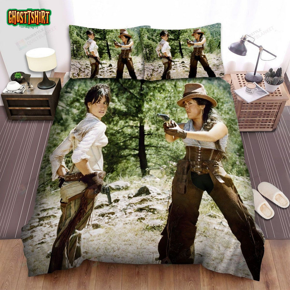 Bandidas Pose Bed Sheets Spread Comforter Duvet Cover Bedding Set