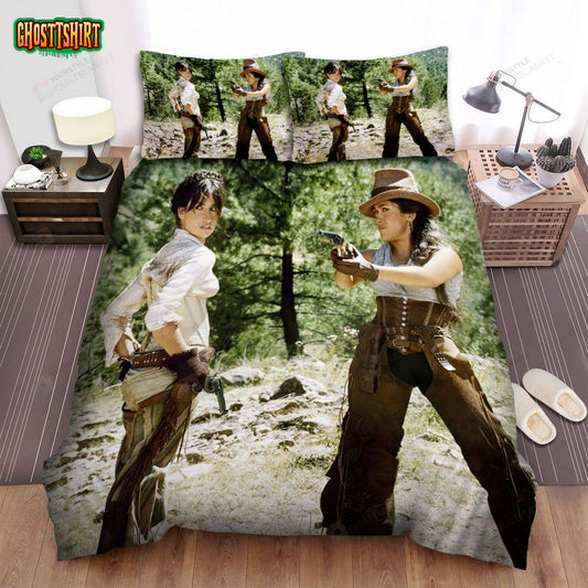 Bandidas Pose Bed Sheets Spread Comforter Duvet Cover Bedding Set