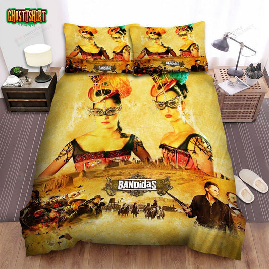 Bandidas Poster 5 Bed Sheets Spread Comforter Duvet Cover Bedding Set