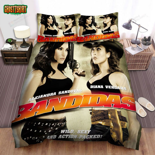 Bandidas Poster 9 Bed Sheets Spread Comforter Duvet Cover Bedding Set