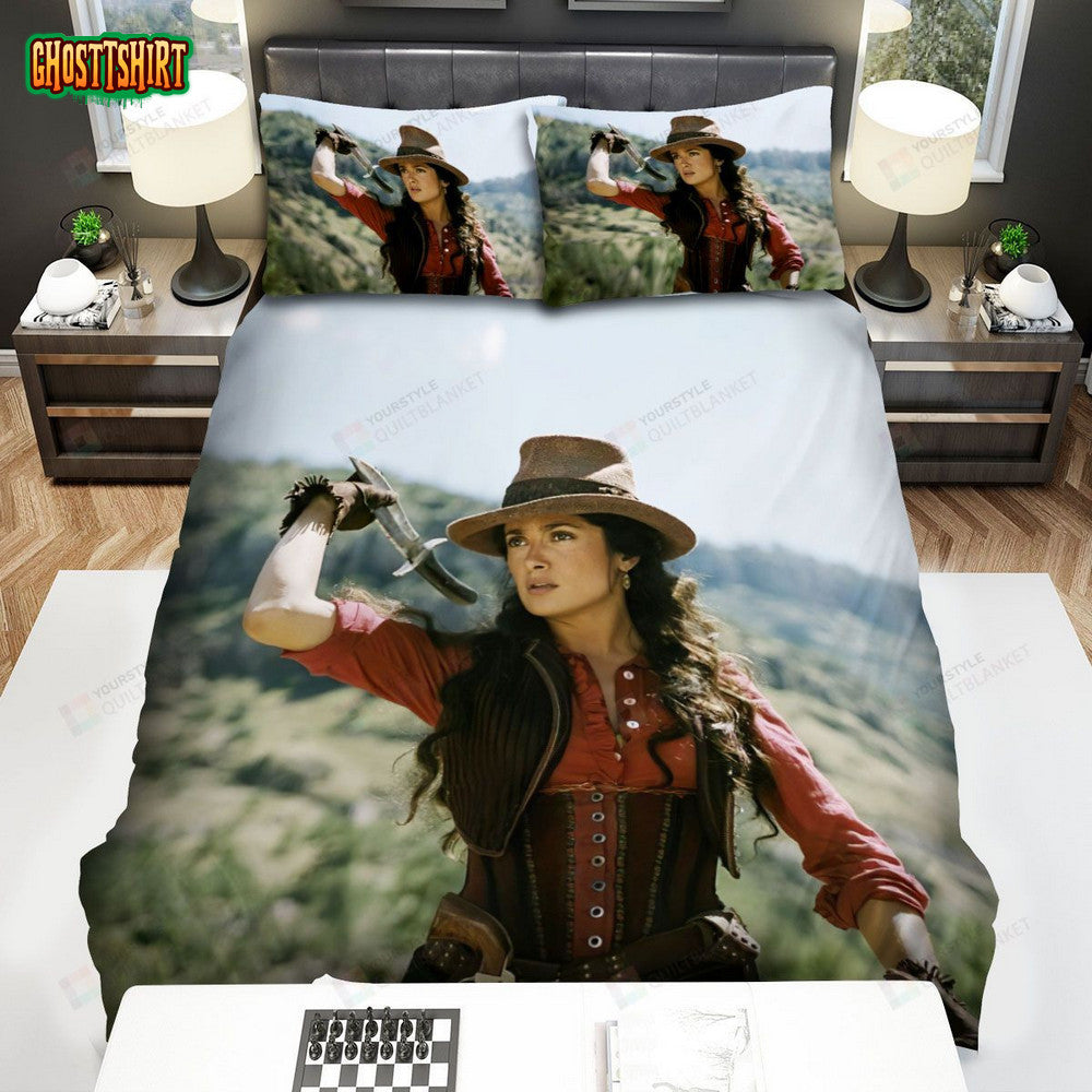 Bandidas Salma Hayek 2 Bed Sheets Spread Comforter Duvet Cover Bedding Set