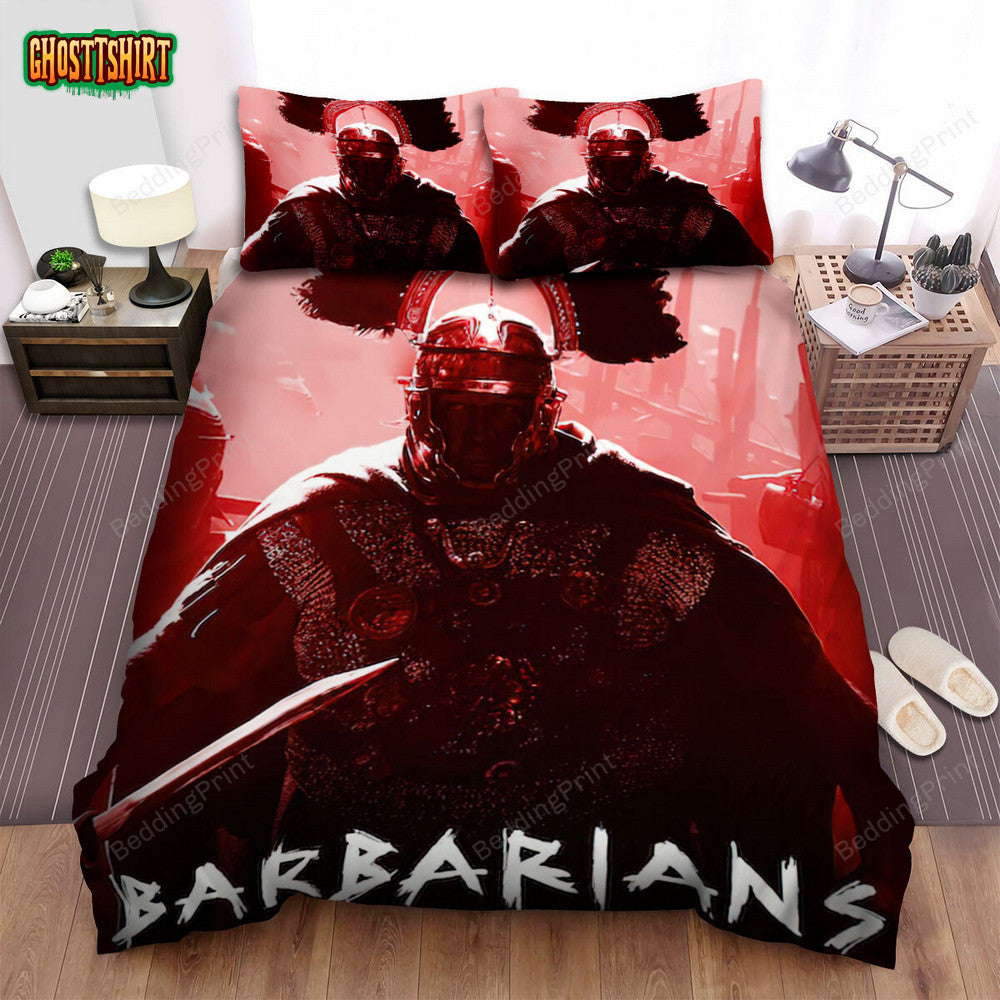Barbarians (2020) Movie Iron Armor Bed Sheets Duvet Cover Bedding Set