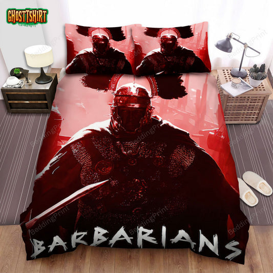 Barbarians (2020) Movie Iron Armor Bed Sheets Duvet Cover Bedding Set