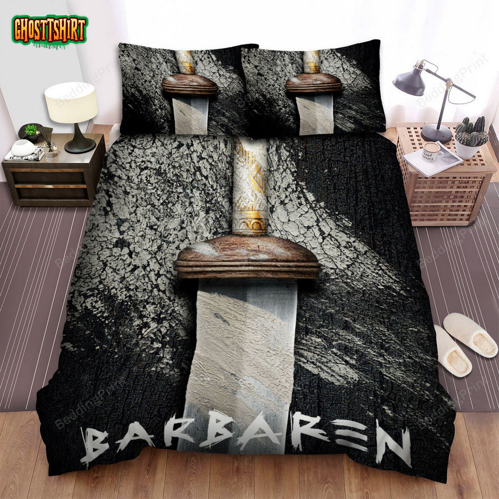 Barbarians (2020) Movie Old Sword Bed Sheets Duvet Cover Bedding Set