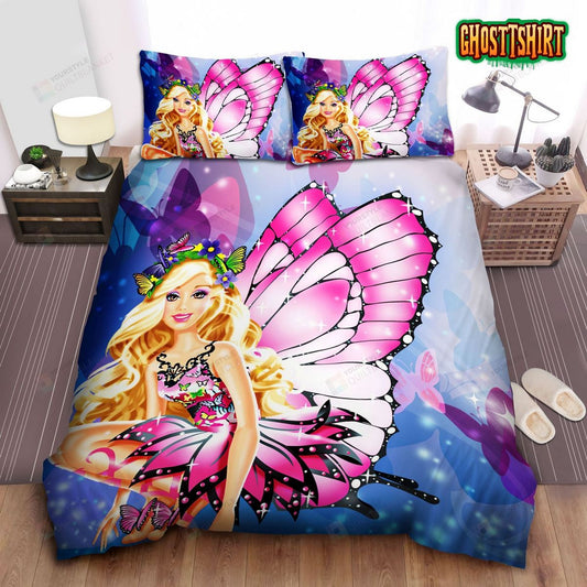 Barbie Angel Bed Sheets Duvet Cover Bedding Set