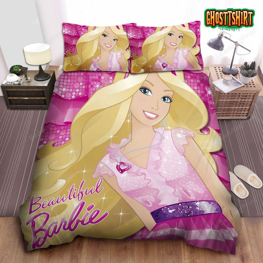 Barbie Bed Sheets Duvet Cover Bedding Set