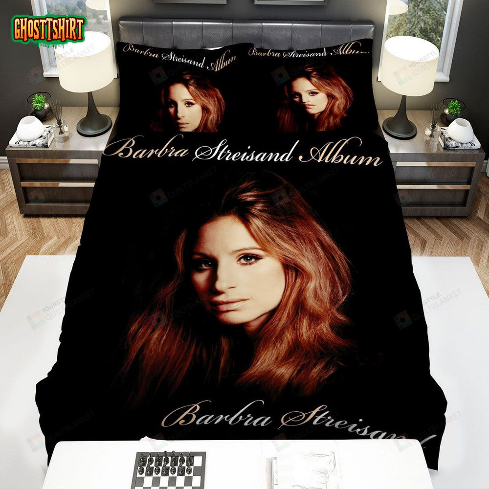 Barbra Streisand Album Bed Sheets Spread Comforter Duvet Cover Bedding Set