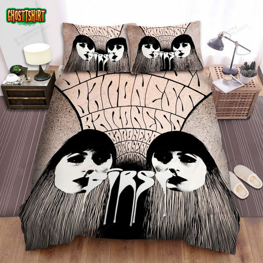 Baroness Music First & Second Album Bed Sheets Spread Comforter Duvet Cover Bedding Set