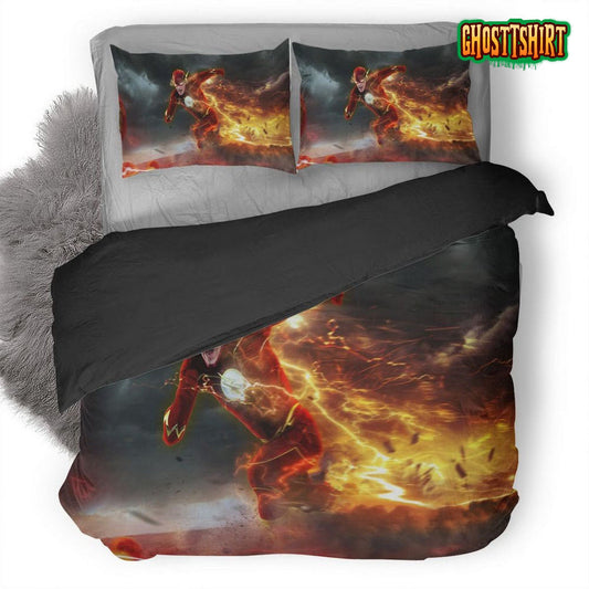 Barry Allen The Flash Duvet Cover Bedding Set