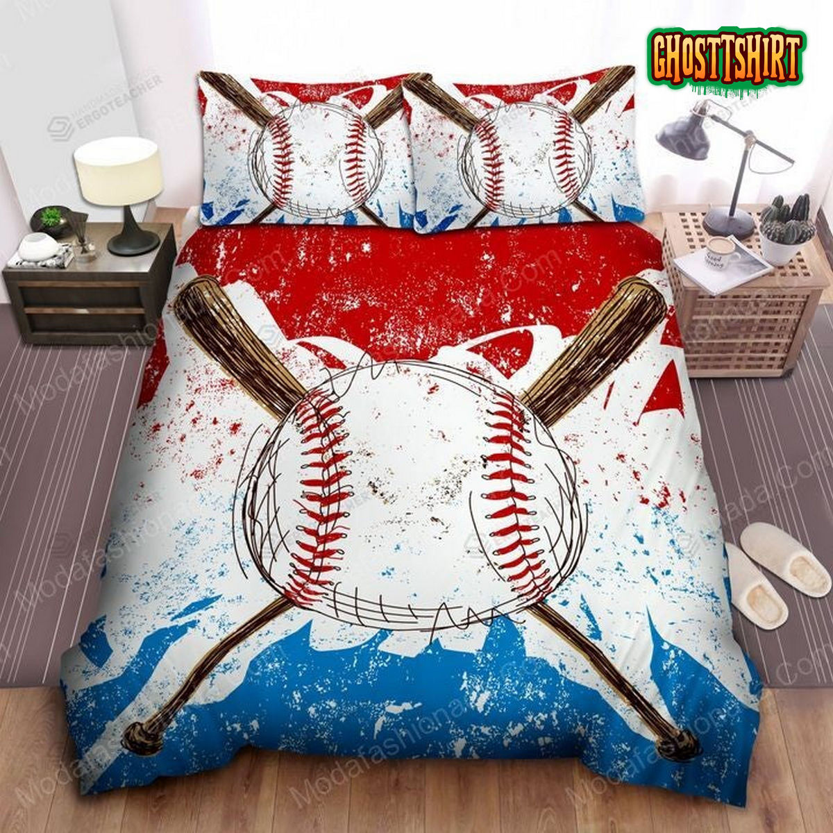 Baseball Sport 10 Bedding Set