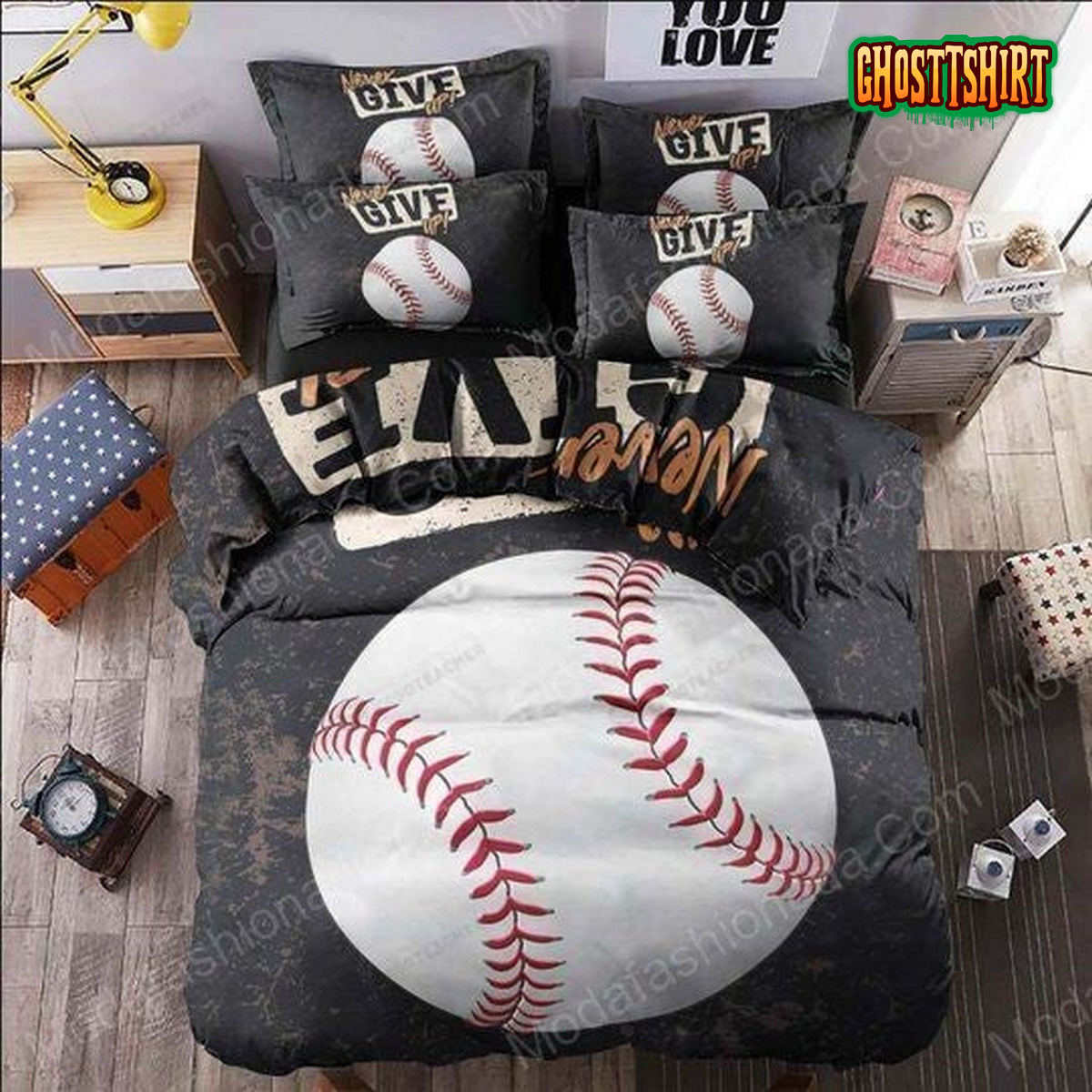 Baseball Sport 3 Bedding Set