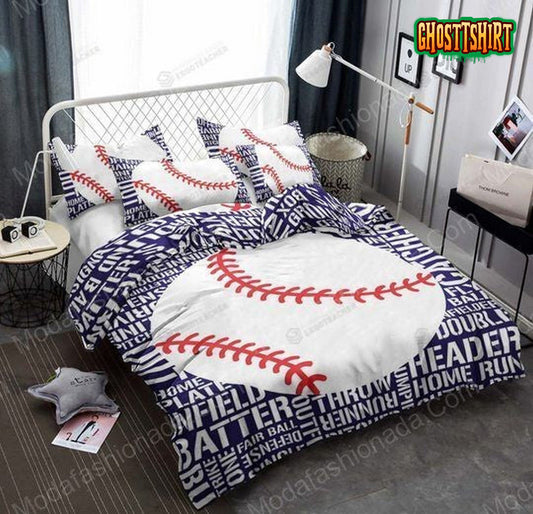 Baseball Sport 4 Bedding Set