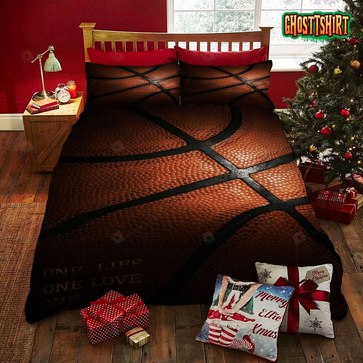 Basketball Bed Sheets Spread Duvet Cover Bedding Set