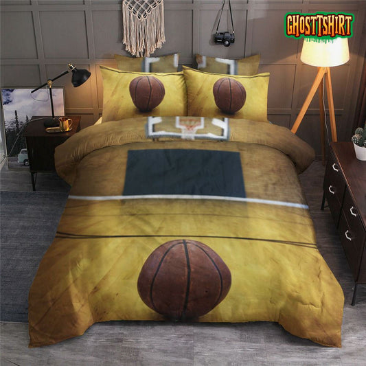 Basketball Court Bed Sheets Duvet Cover Bedding Set