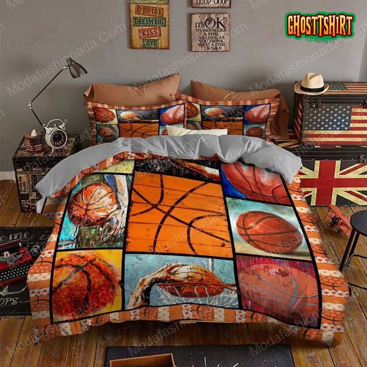 Basketball Sport 24 Bedding Set