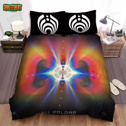 Bassnectar All Colors Album Art Cover Bed Sheets Spread Duvet Cover Bedding Set