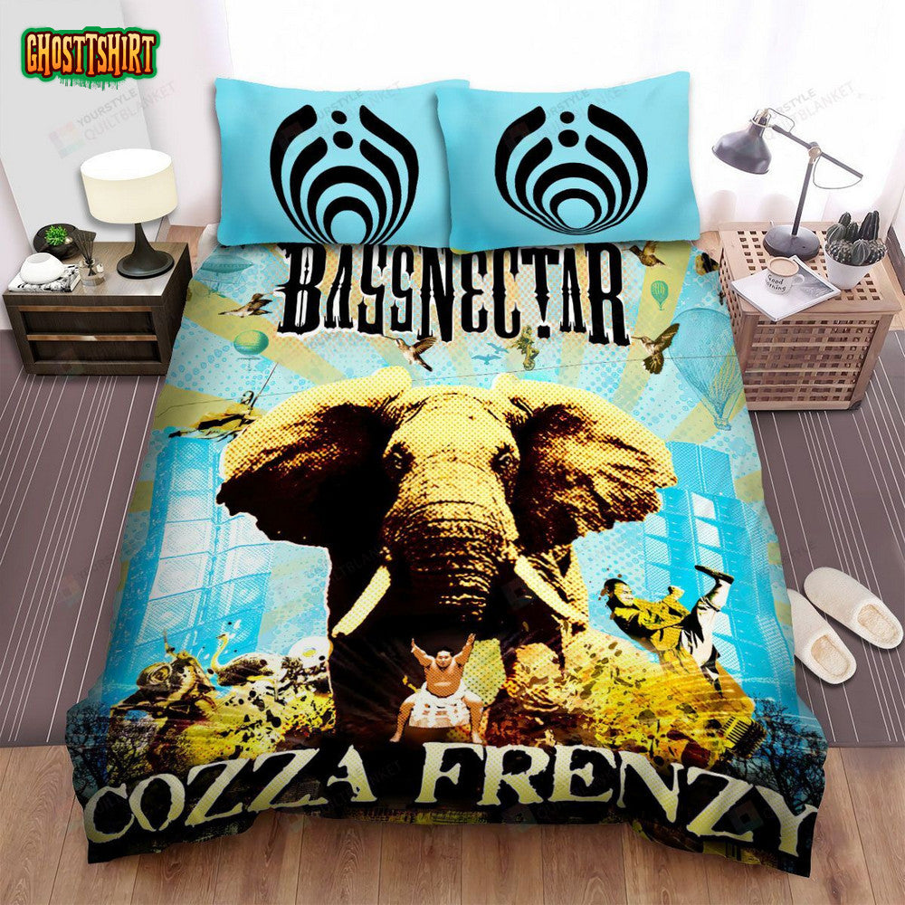 Bassnectar Cozza Frenzy Album Art Cover Bed Sheets Spread Duvet Cover Bedding Set