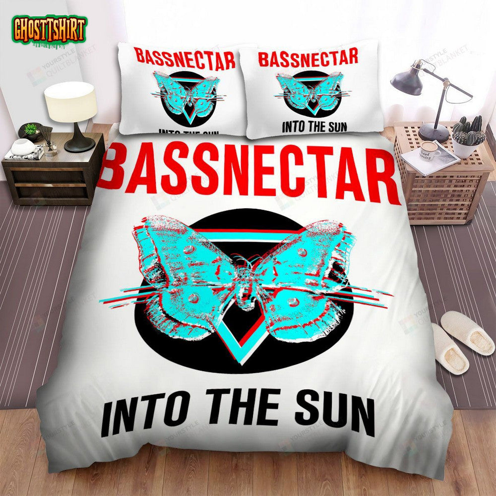 Bassnectar Into The Sun Album Art Cover Bed Sheets Spread Duvet Cover Bedding Set