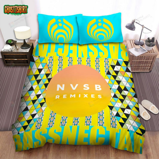 Bassnectar Nvsb Remixes Album Art Cover Bed Sheets Spread Duvet Cover Bedding Set