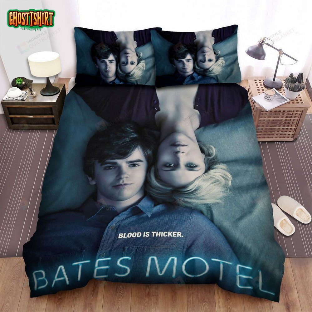 Bates Motel Poster Bed Sheets Spread Comforter Duvet Cover Bedding Set