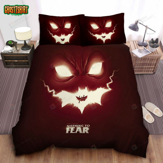 Batman Animated Series Nothing To Fear Bed Sheets Spread Comforter Duvet Cover Bedding Set