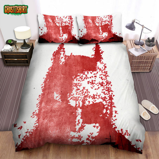 Batman Begins Movie Art I Poster Bed Sheets Spread Comforter Duvet Cover Bedding Set
