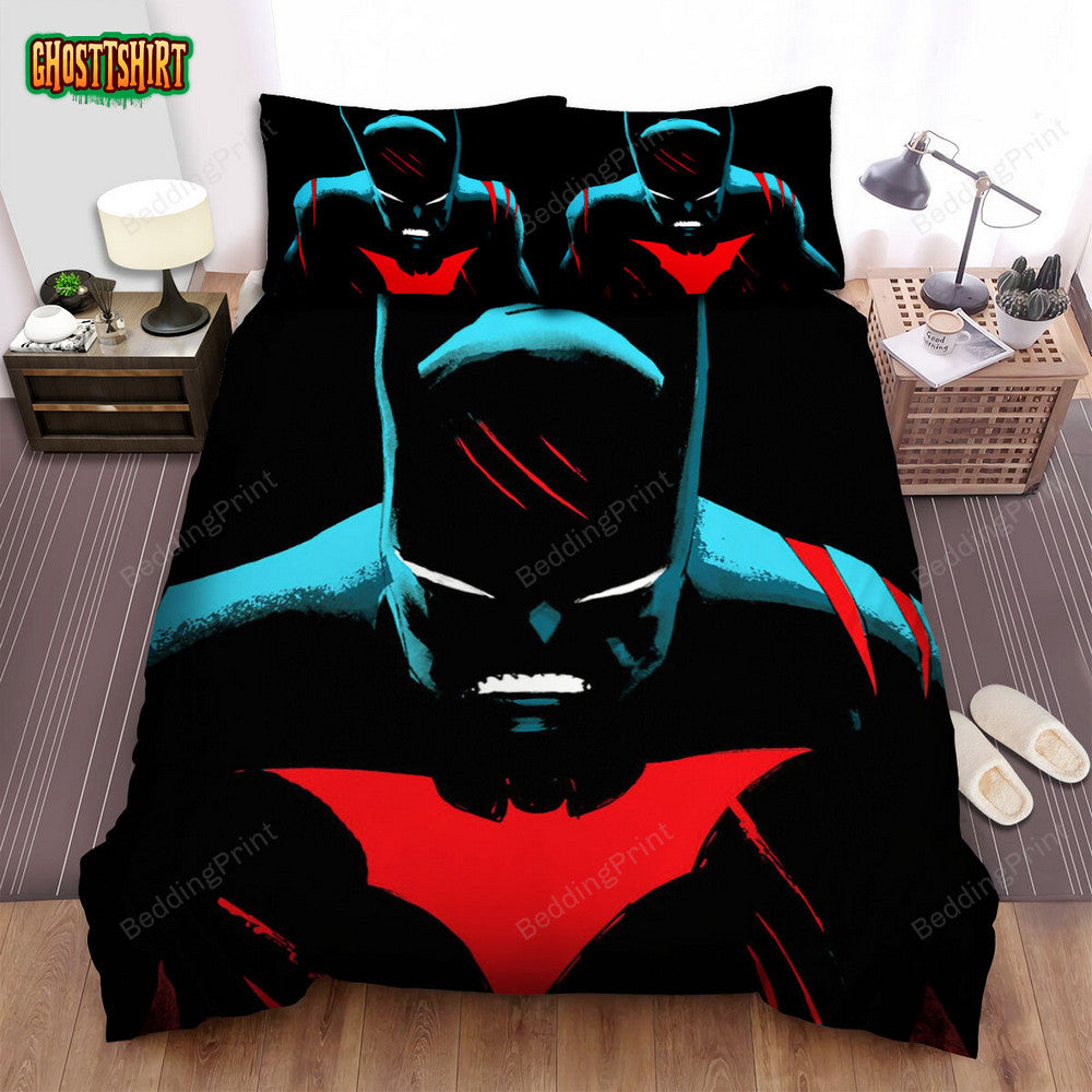 Batman Beyond Animated Series Art 2 Bed Sheets Duvet Cover Bedding Set