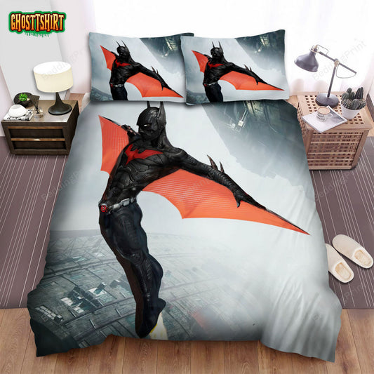 Batman Beyond Animated Series Art 33 Bed Sheets Duvet Cover Bedding Set