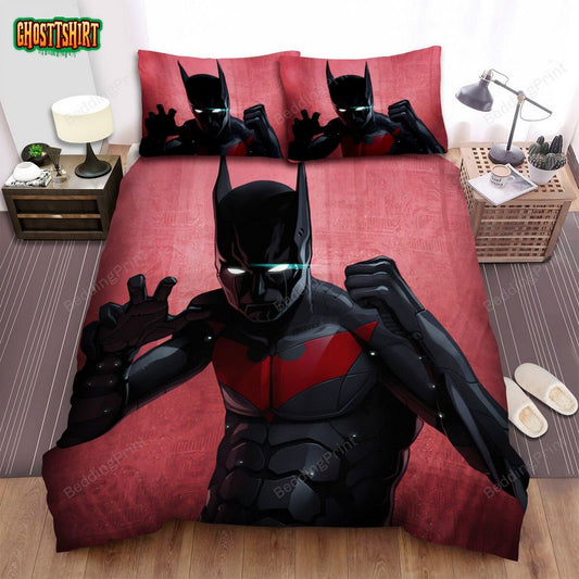 Batman Beyond Animated Series Art 37 Bed Sheets Duvet Cover Bedding Set