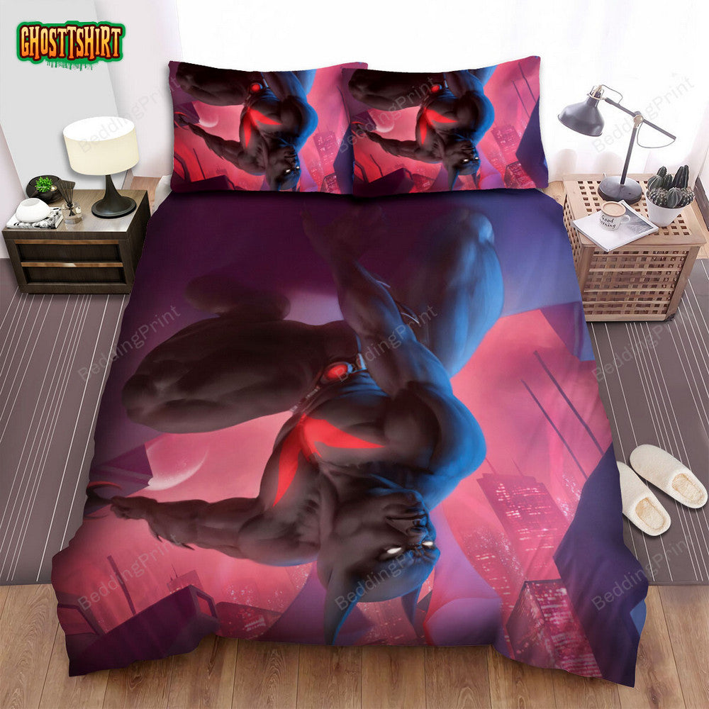 Batman Beyond Animated Series Art 43 Bed Sheets Duvet Cover Bedding Set