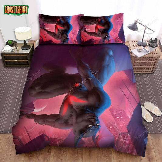 Batman Beyond Animated Series Art 43 Bed Sheets Duvet Cover Bedding Set