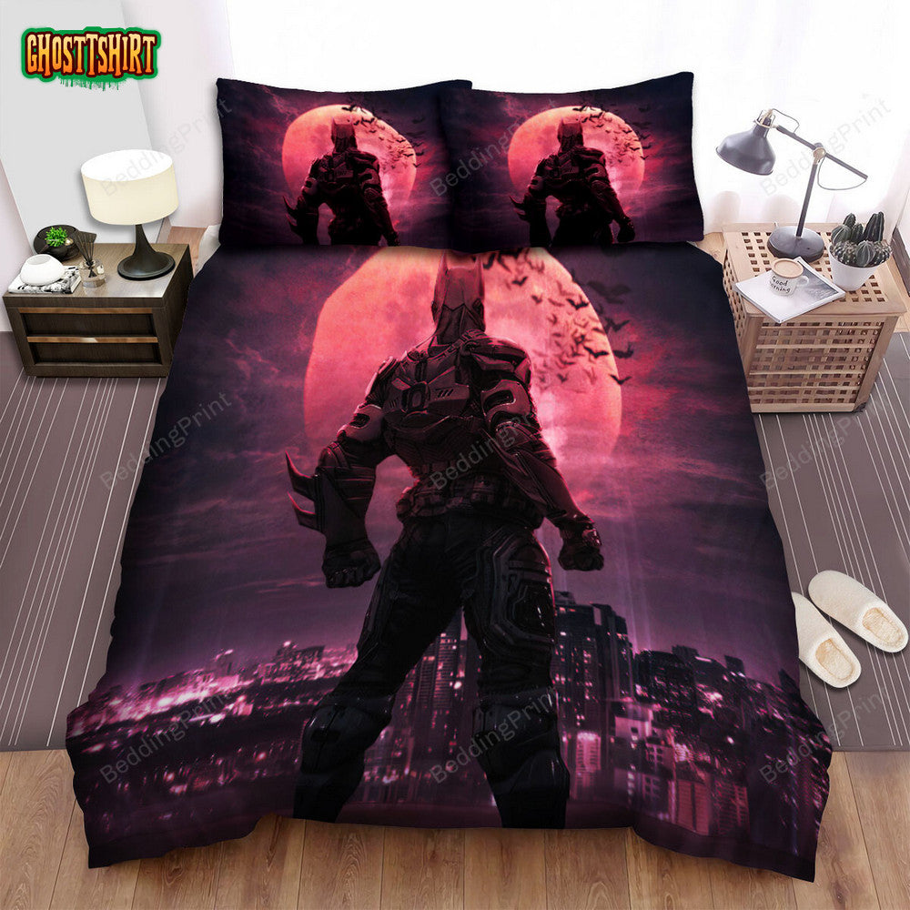 Batman Beyond Animated Series Art 44 Bed Sheets Duvet Cover Bedding Set