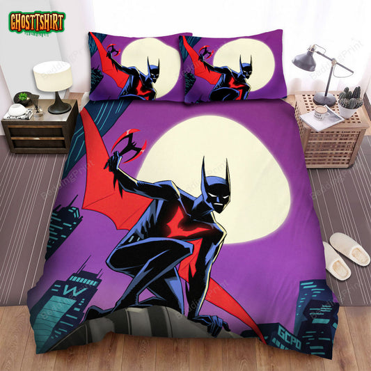 Batman Beyond Animated Series Art 48 Bed Sheets Duvet Cover Bedding Set