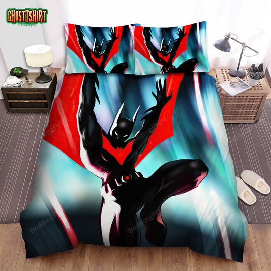 Batman Beyond Animated Series Art 52 Bed Sheets Duvet Cover Bedding Set
