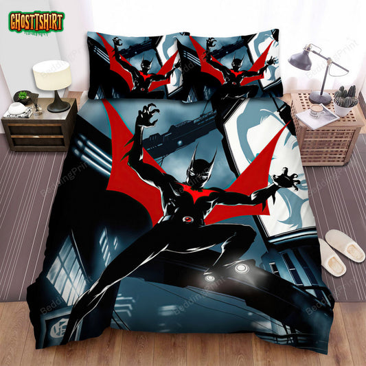 Batman Beyond Animated Series Art 57 Bed Sheets Duvet Cover Bedding Set
