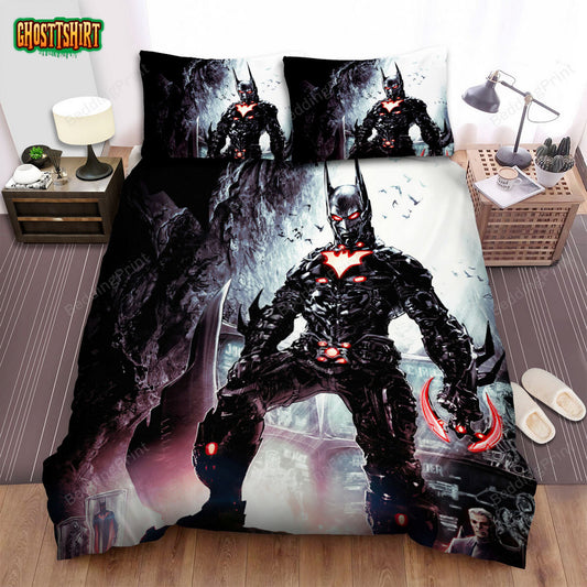 Batman Beyond Animated Series Art 59 Bed Sheets Duvet Cover Bedding Set