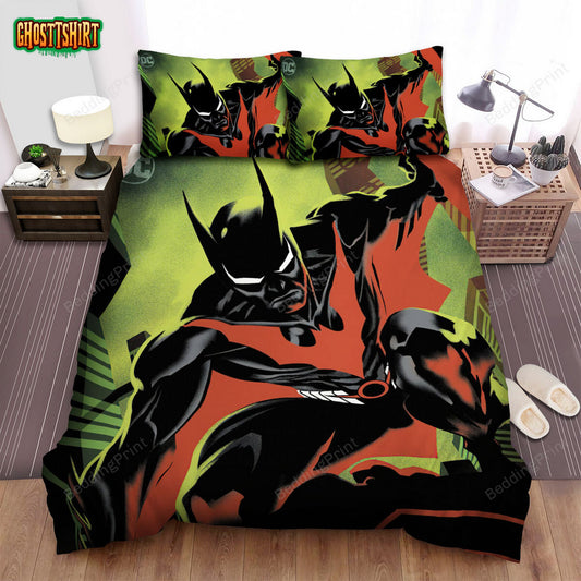 Batman Beyond Animated Series Art 69 Bed Sheets Duvet Cover Bedding Set