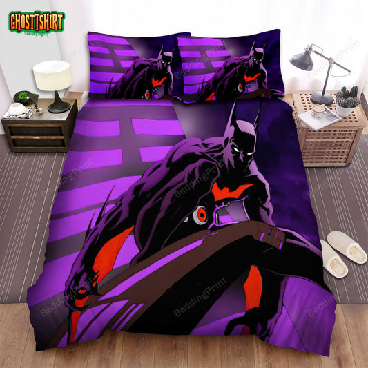 Batman Beyond Animated Series Art 70 Bed Sheets Duvet Cover Bedding Set